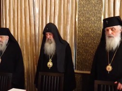 პირველი კადრები წმინდა სინოდის სხდომიდან