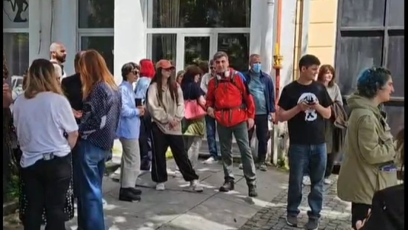 მზია ამაღლობელის მხარდამჭერ აქცია