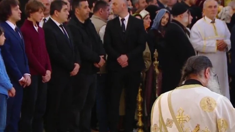 წირვაზე