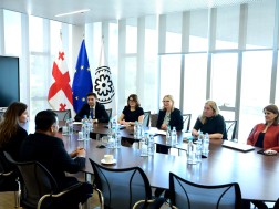 ნათია თურნავა ინდოეთის ახლად დანიშნულ ელჩს შეხვდა