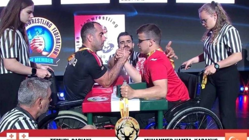 ქართველმა დაჭრილმა სამხედროებმა ევროპის 28-ე პარა-მკლავჭიდის ჩემპიონატში წარმატებით იასპარეზეს