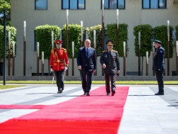 საქართველოს თავდაცვის მინისტრმა აზერბაიჯანელ კოლეგას უმასპინძლა საქართველოს თავდაცვის მინისტრმა აზერბაიჯანელ კოლეგას უმასპინძლა