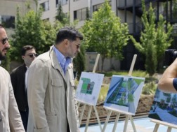 სკვერისა და სპორტული მოედნების განახლება მიმდინარეობს
