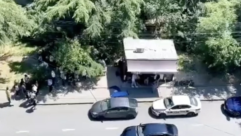 ნუცუბიძის ქუჩაზე, მამაკაცი ქუჩაში მოულოდნელად გარდაიცვალა