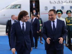 ირაკლი კობახიძე ოფიციალური ვიზიტით ყაზახეთის რესპუბლიკაში ჩავიდა