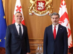 მიხეილ ყაველაშვილი ბულგარეთის ელჩს შეხვდა