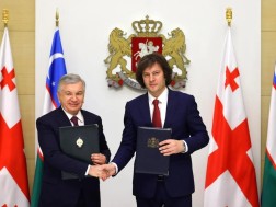 საქართველოსა და უზბეკეთს შორის სტრატეგიული პარტნიორობის შეთანხმება გაფორმდა საქართველოსა და უზბეკეთს შორის სტრატეგიული პარტნიორობის შეთანხმება გაფორმდა