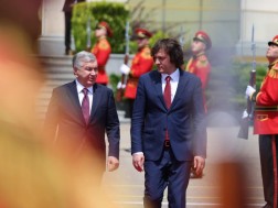 პრემიერ-მინისტრმა უზბეკეთის პრეზიდენტი თბილისის საერთაშორისო აეროპორტიდან გააცილა პრემიერ-მინისტრმა უზბეკეთის პრეზიდენტი თბილისის საერთაშორისო აეროპორტიდან გააცილა