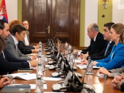 შალვა პაპუაშვილი სერბეთის პარლამენტის თავმჯდომარეს შეხვდა შალვა პაპუაშვილი სერბეთის პარლამენტის თავმჯდომარეს შეხვდა