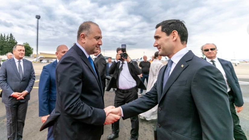 საქართველოს ოფიციალური ვიზიტით თურქმენეთის პრეზიდენტი სერდარ ბერდიმუჰამედოვი ეწვია
