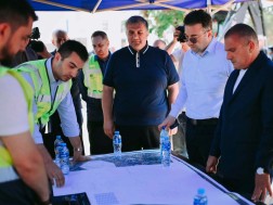 დავით სონღულაშვილი თელავში სტიქიის სალიკვიდაციო და პრევენციულ სამუშაოებს გაეცნო