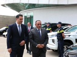 სომხეთის ეროვნული უსაფრთხოების სამსახურის სასაზღვრო ჯარების დელეგაცია