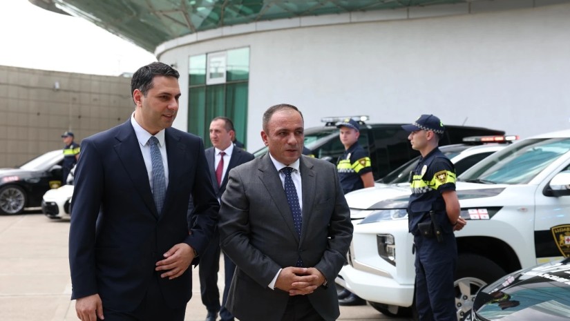 სომხეთის ეროვნული უსაფრთხოების სამსახურის სასაზღვრო ჯარების დელეგაცია