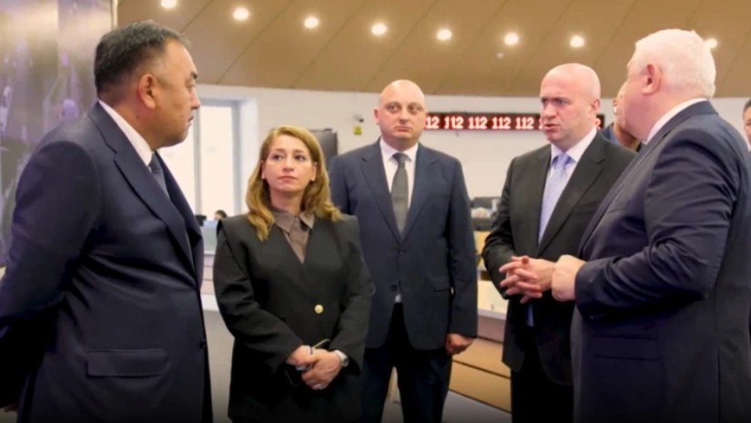 112-ს ყირგიზეთის რესპუბლიკის დელეგაცია ეწვია