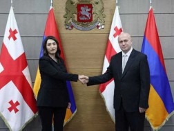 სულხან თამაზაშვილმა სომხეთის რესპუბლიკის შინაგან საქმეთა მინისტრთან შეხვედრა გამართა
