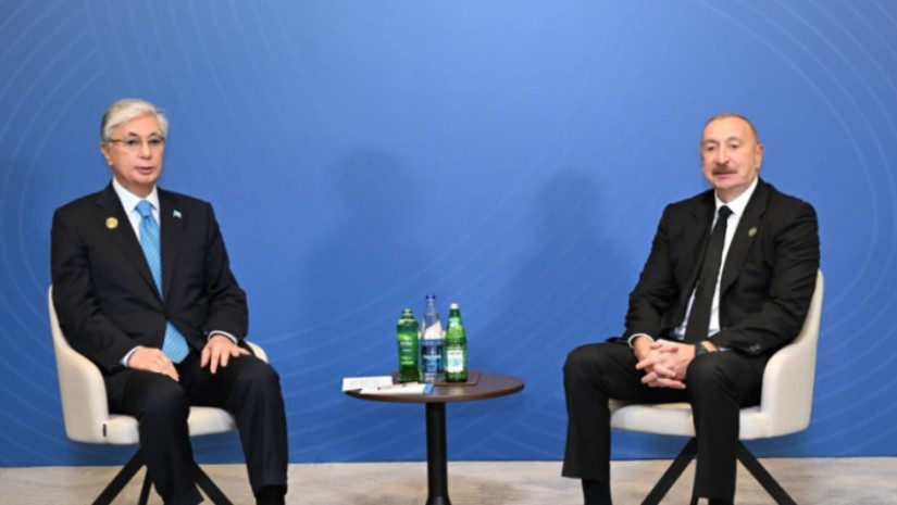 აზერბაიჯანისა და ყაზახეთის პრეზიდენტებ