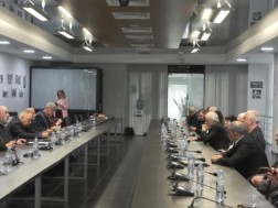 კობა კობალაძემ პირველი არხის ძველი თაობის ხელმძღვანელობასა და ჟურნალისტებს უმასპინძლა