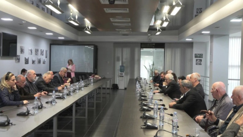 კობა კობალაძემ პირველი არხის ძველი თაობის ხელმძღვანელობასა და ჟურნალისტებს უმასპინძლა